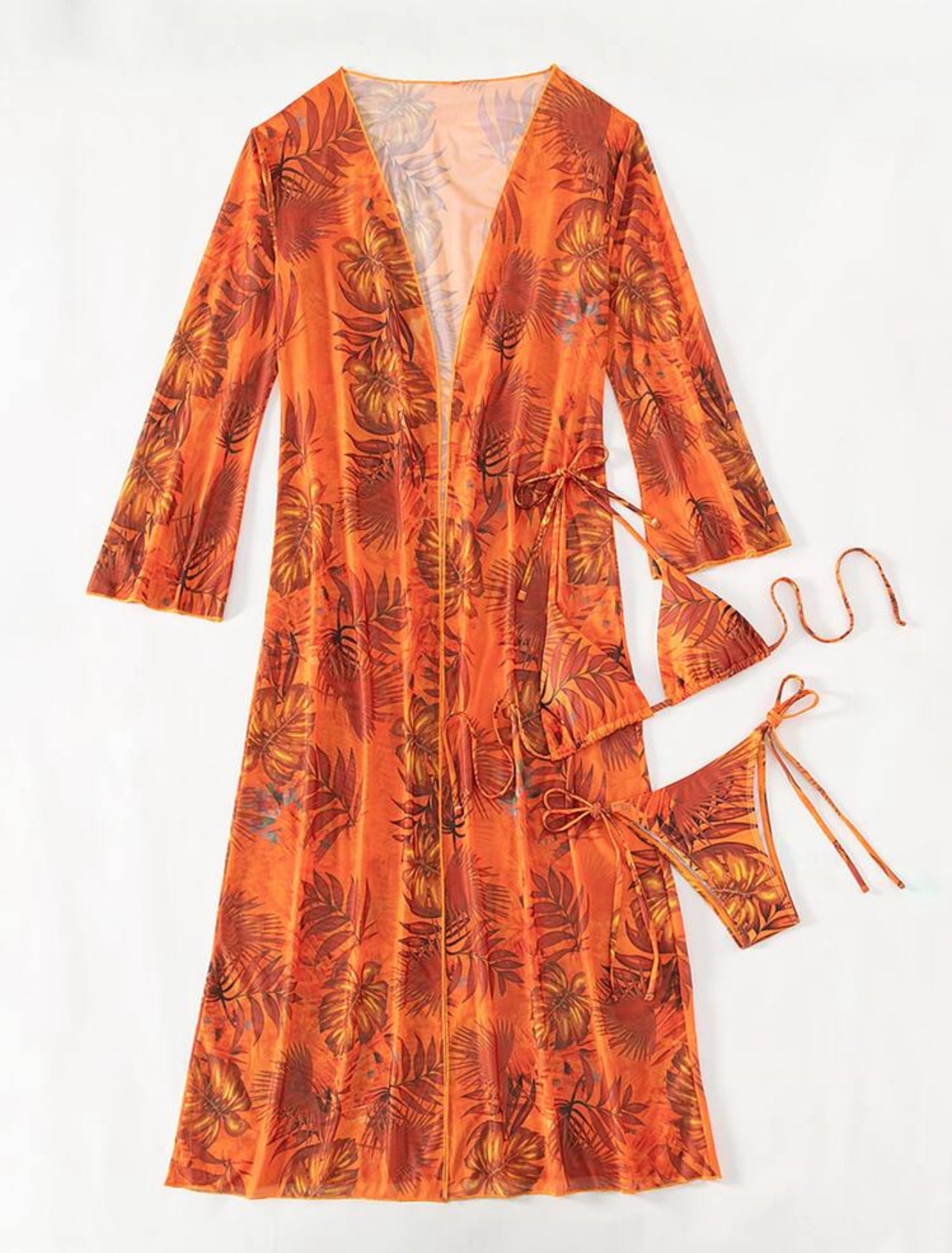 3pcs Élégance - Rose