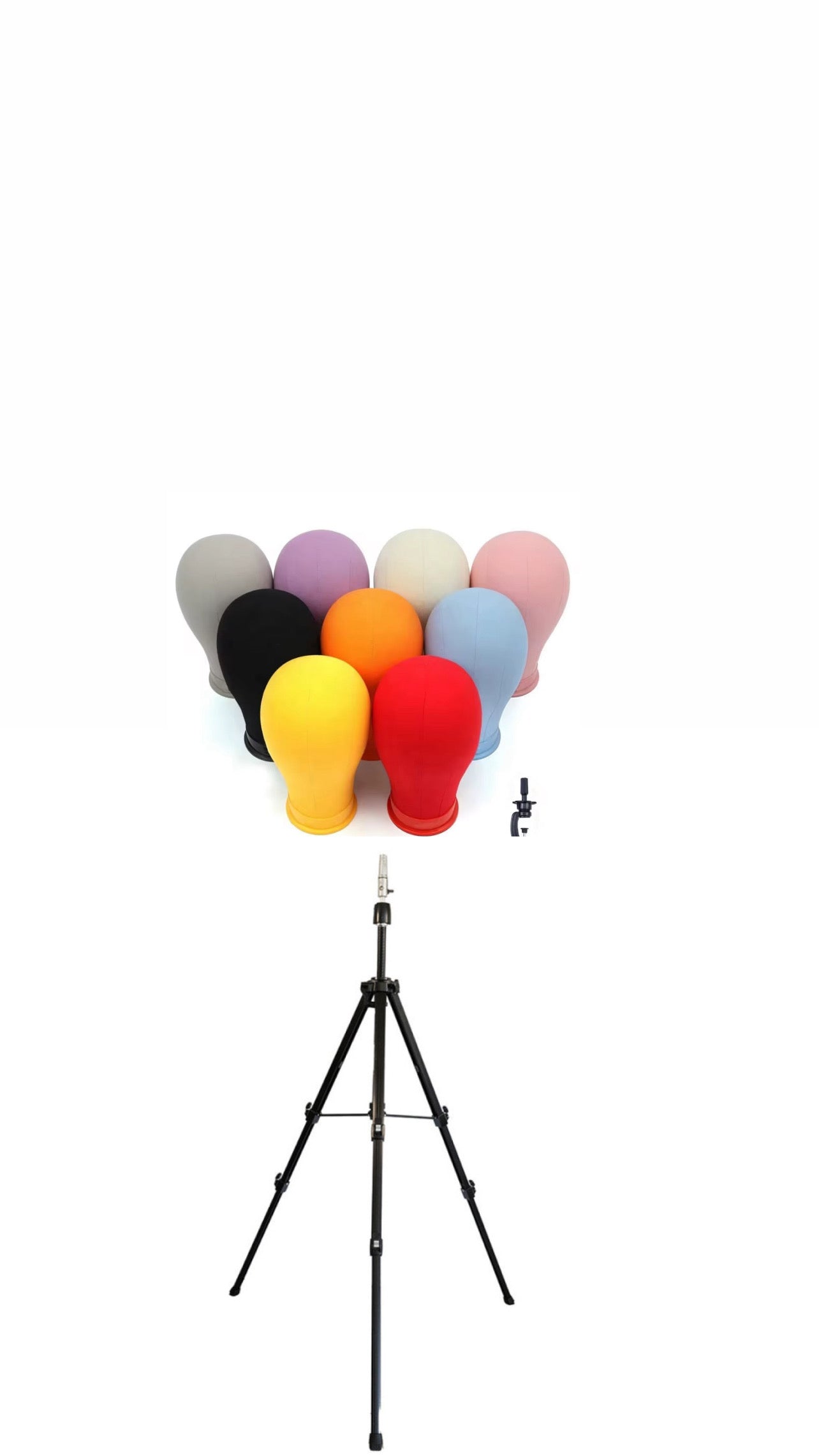 Pack tête mannequin + trépied