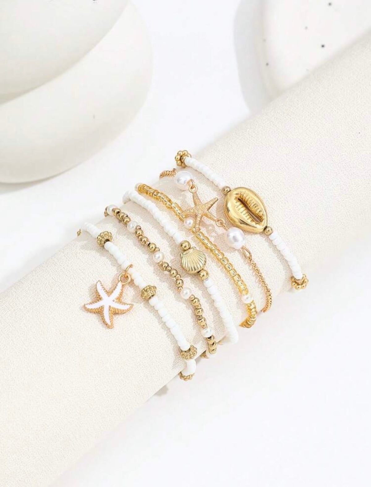 Bracelets perle enchantée /6pcs