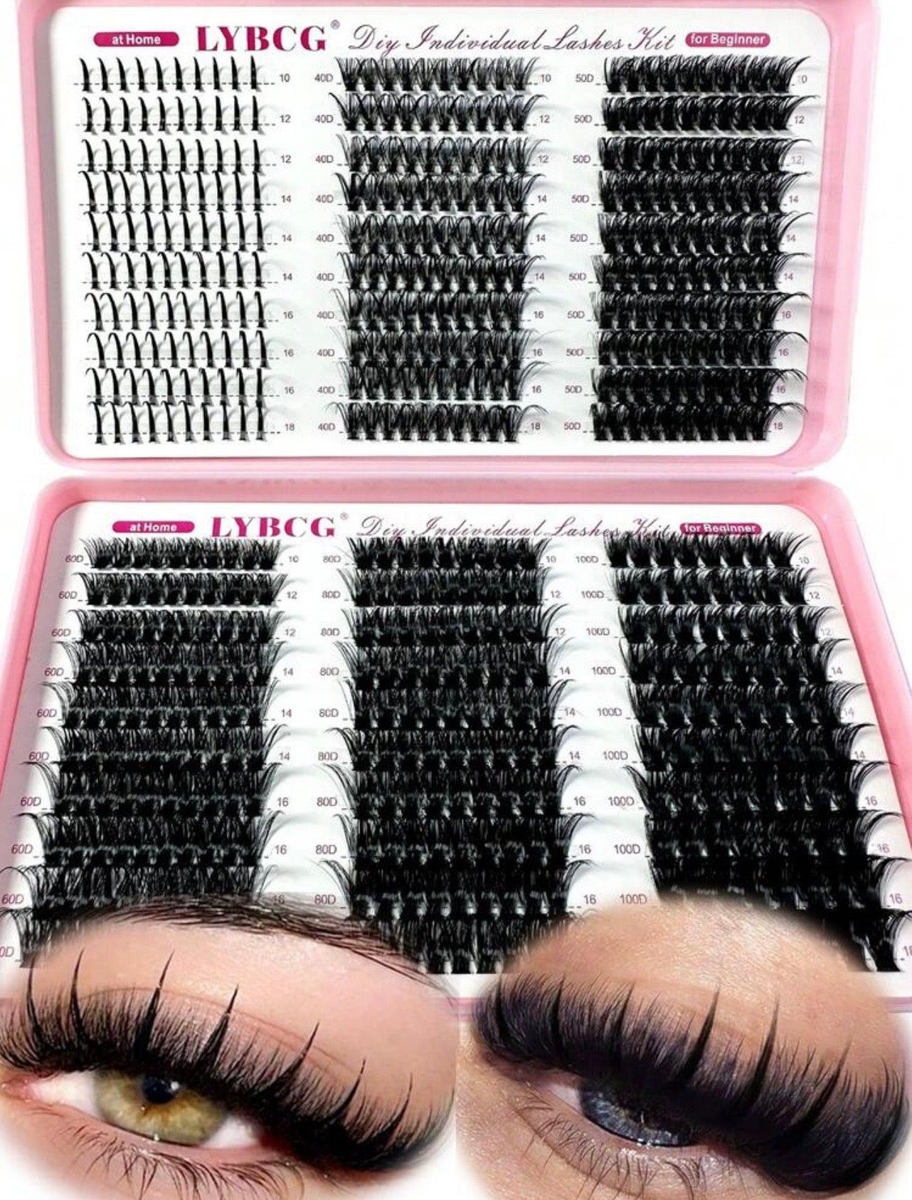 Pack clusters 570 pcs fluffy + spiky