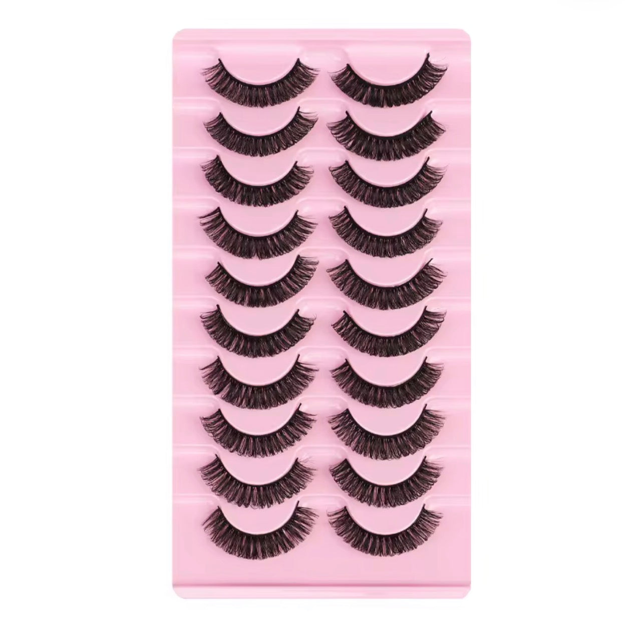 Pack (10) faux cils Doll eye fluffy