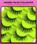 Pack(7) Faux cils Naturel