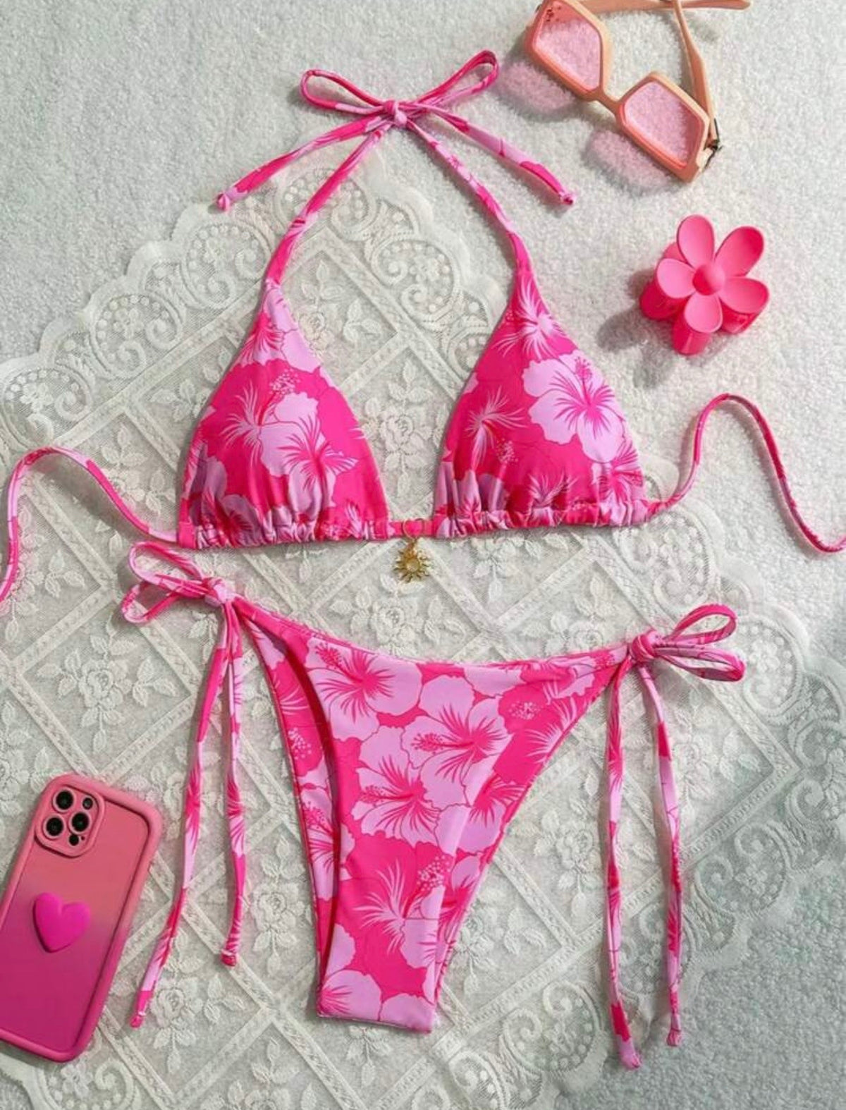 Pink lagoon /2pcs