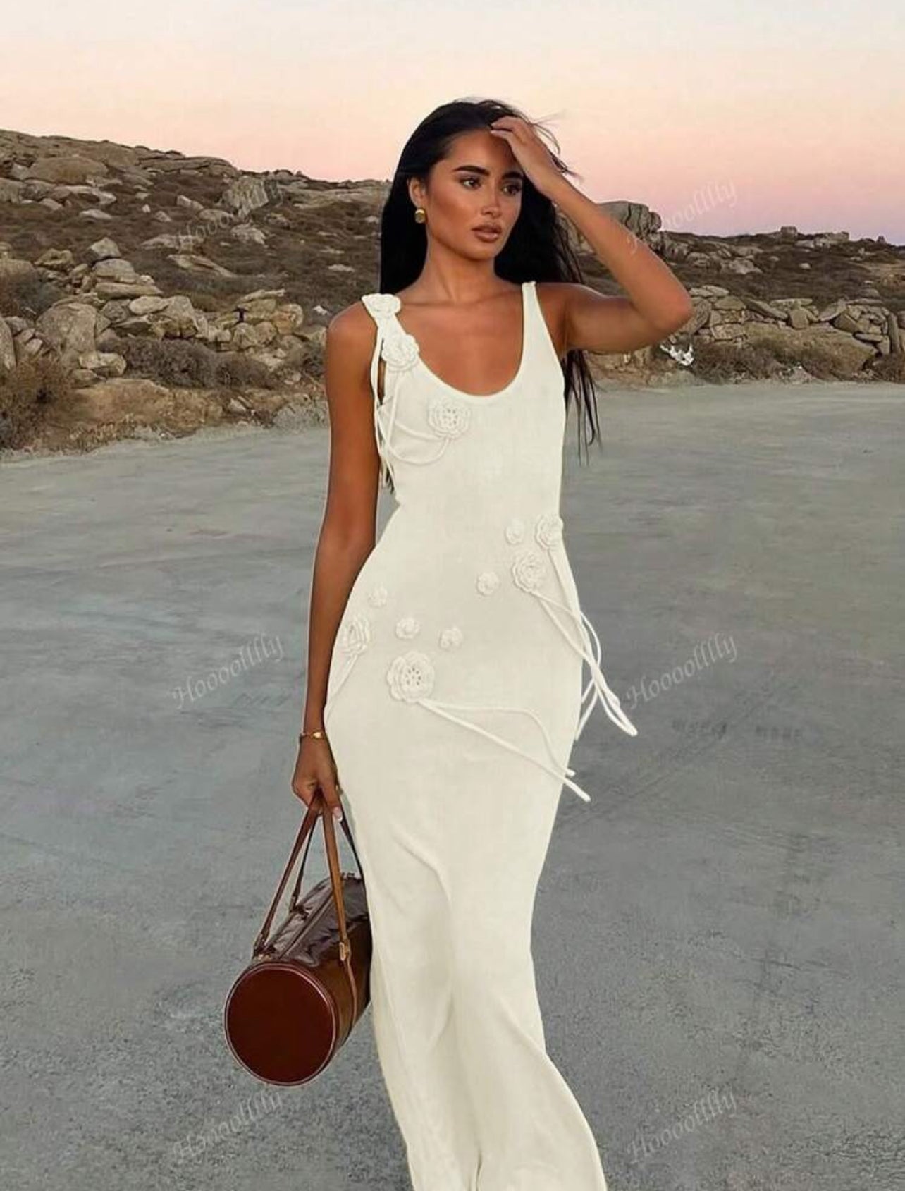 Robe Santorini - Blanc