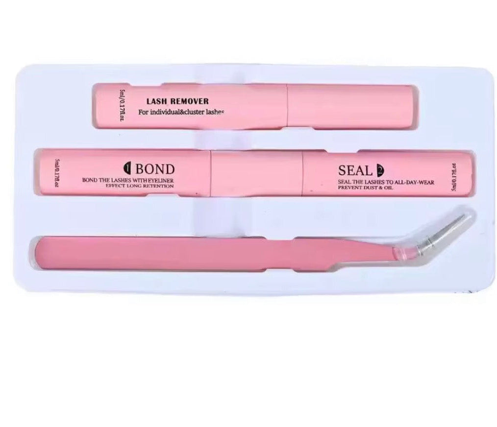Colle cils Bond&Seal /remover /pince