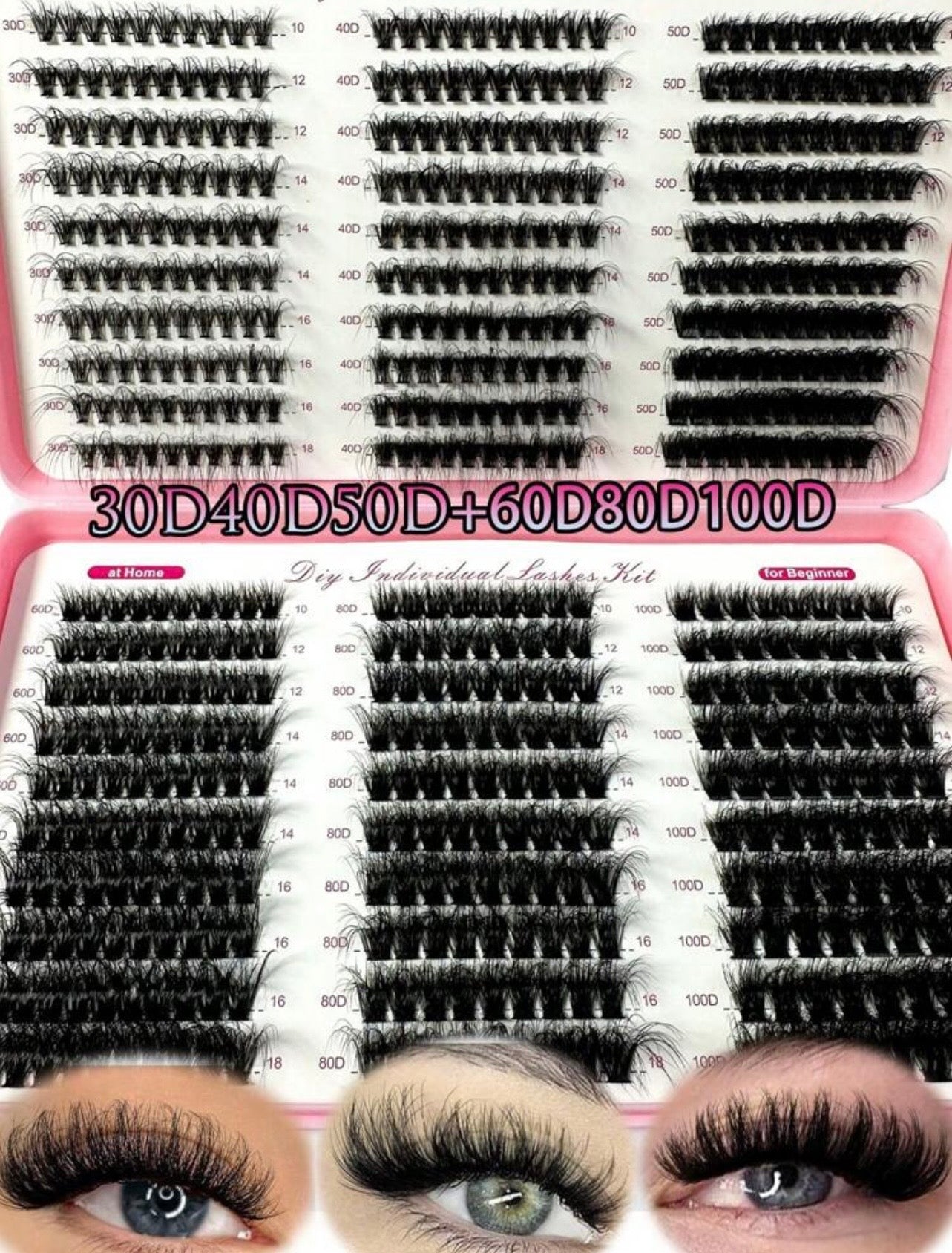 Pack clusters 570 pcs fluffy