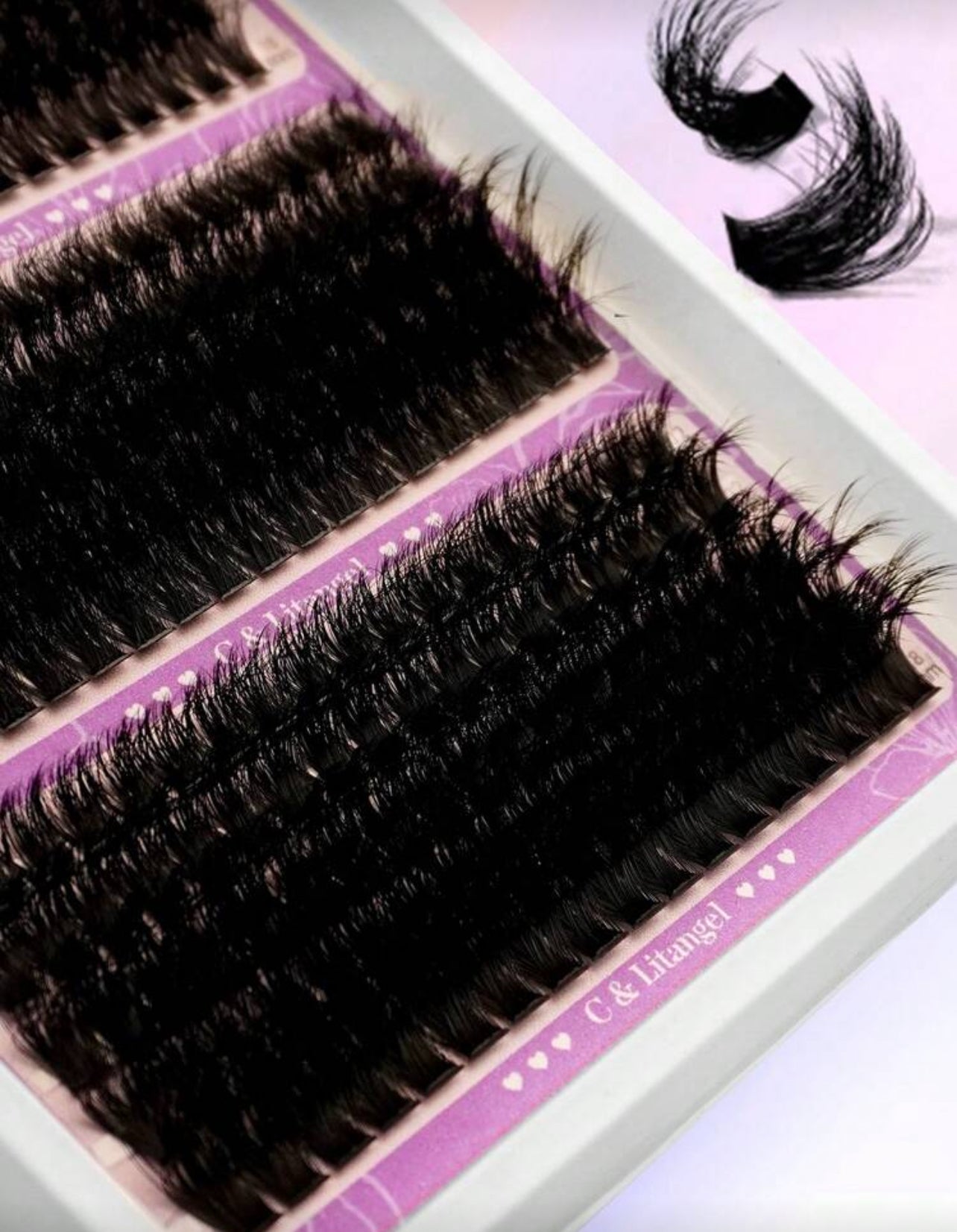 Pack Clusters extensions cils Fluffy