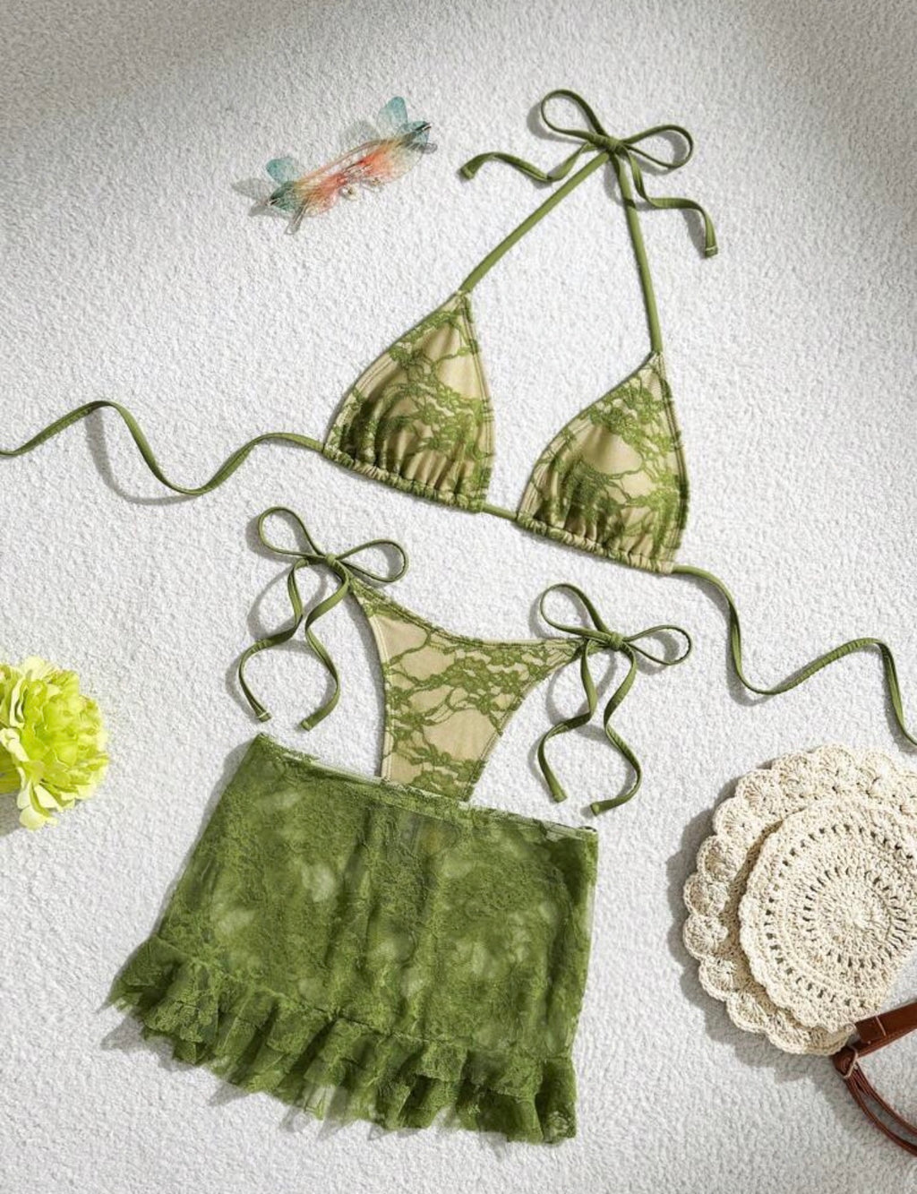 Green temptation /3pcs