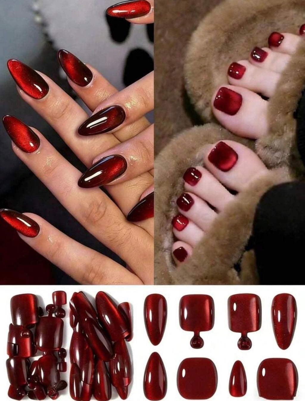 Red affair/ Mains&pieds