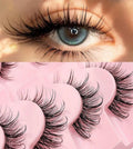 Pack (5) faux cils bande transparent