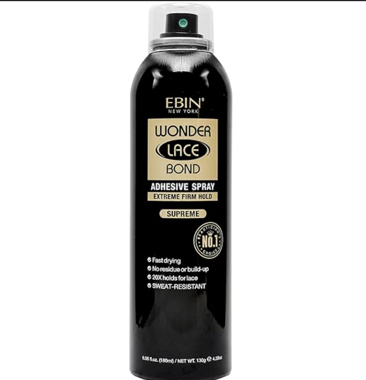 Lack spray Ebin (noir&rouge&jaune)