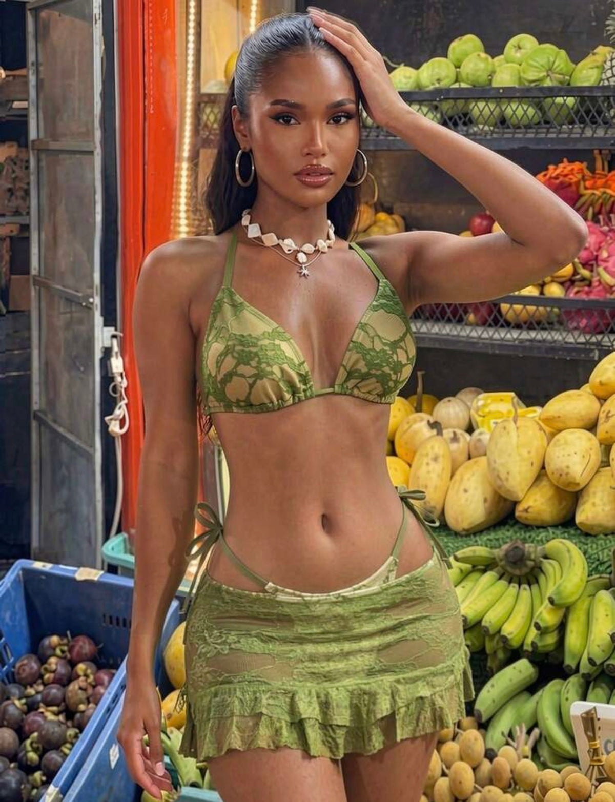 Green temptation /3pcs