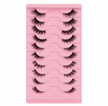 Pack(10) faux cils œil de biche mixte
