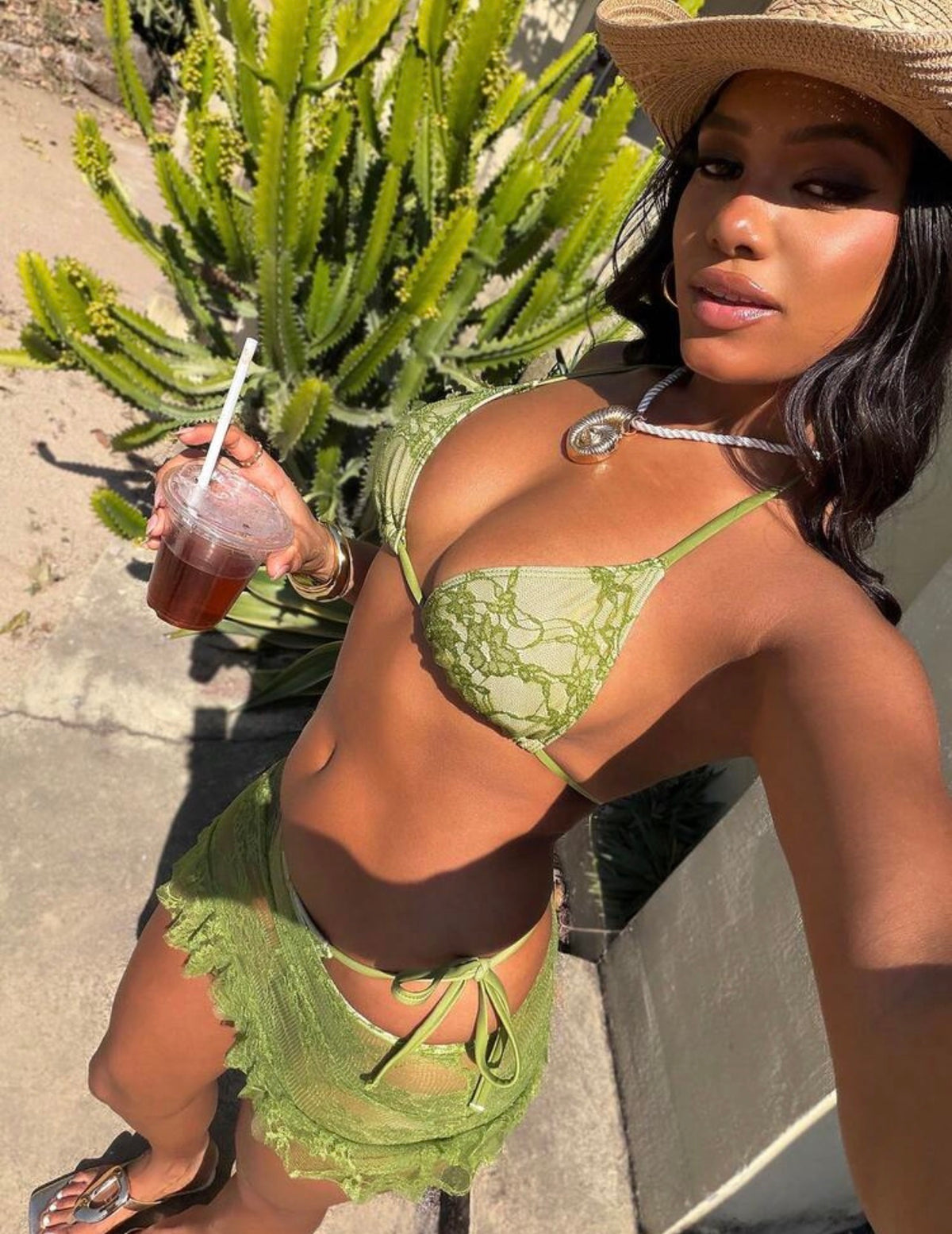 Green temptation /3pcs