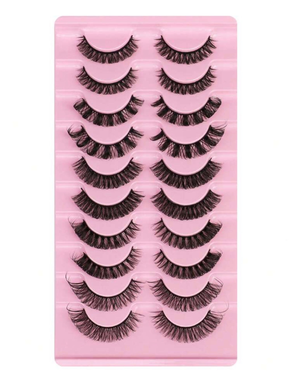 Pack (10) faux cils mixte