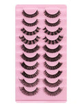 Pack (10) faux cils mixte
