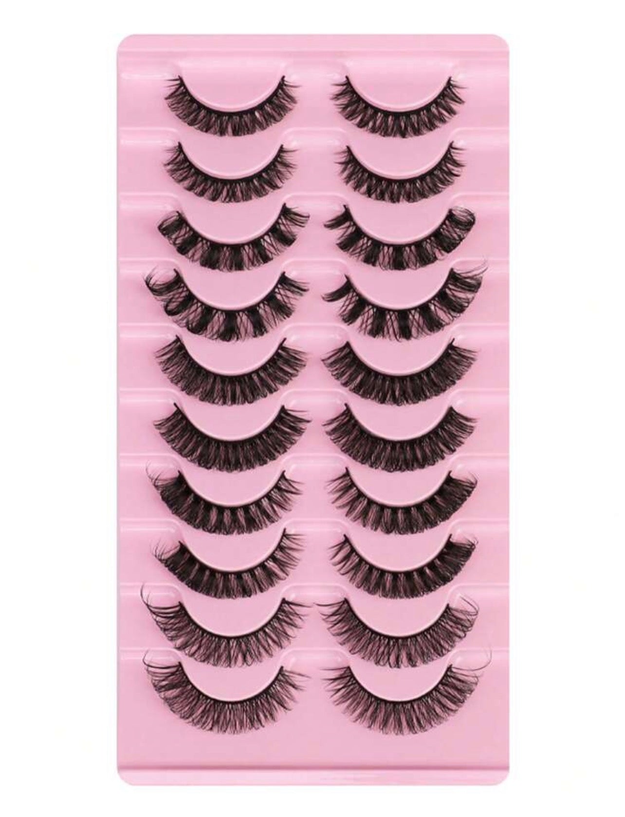 Pack (10) faux cils mixte