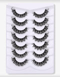 Pack(7) Faux cils volume russe