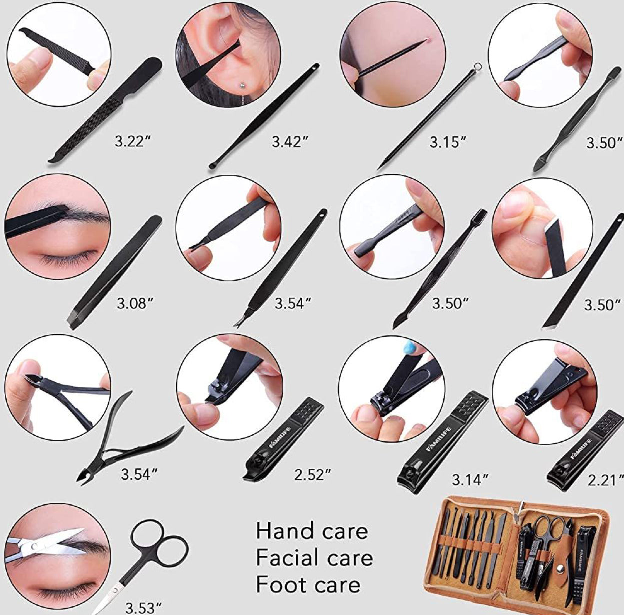 Pack manicure + pedicure