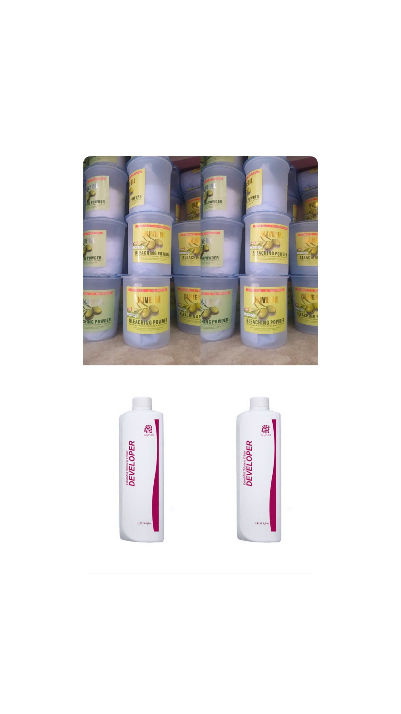 Pack décoloration capillaire